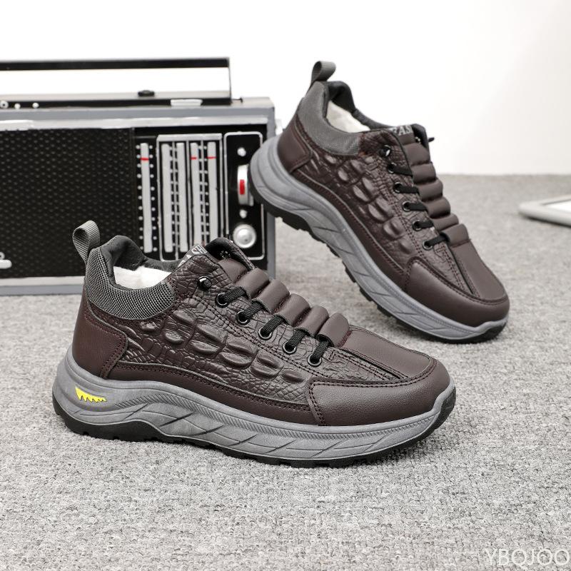 Fashion Men s New Cotton Shoes with Plush Warm Crocodile Pattern Design Versatile Men s Casual Sports Vulcanized Oversized Cotton Shoes 39 коричневый
Fashion Men s New Cotton Shoes with Plush Warm Crocodile Pattern Design Versatile Men s Casual Sports Vulcanized Oversized Cotton Shoes 39 коричневый