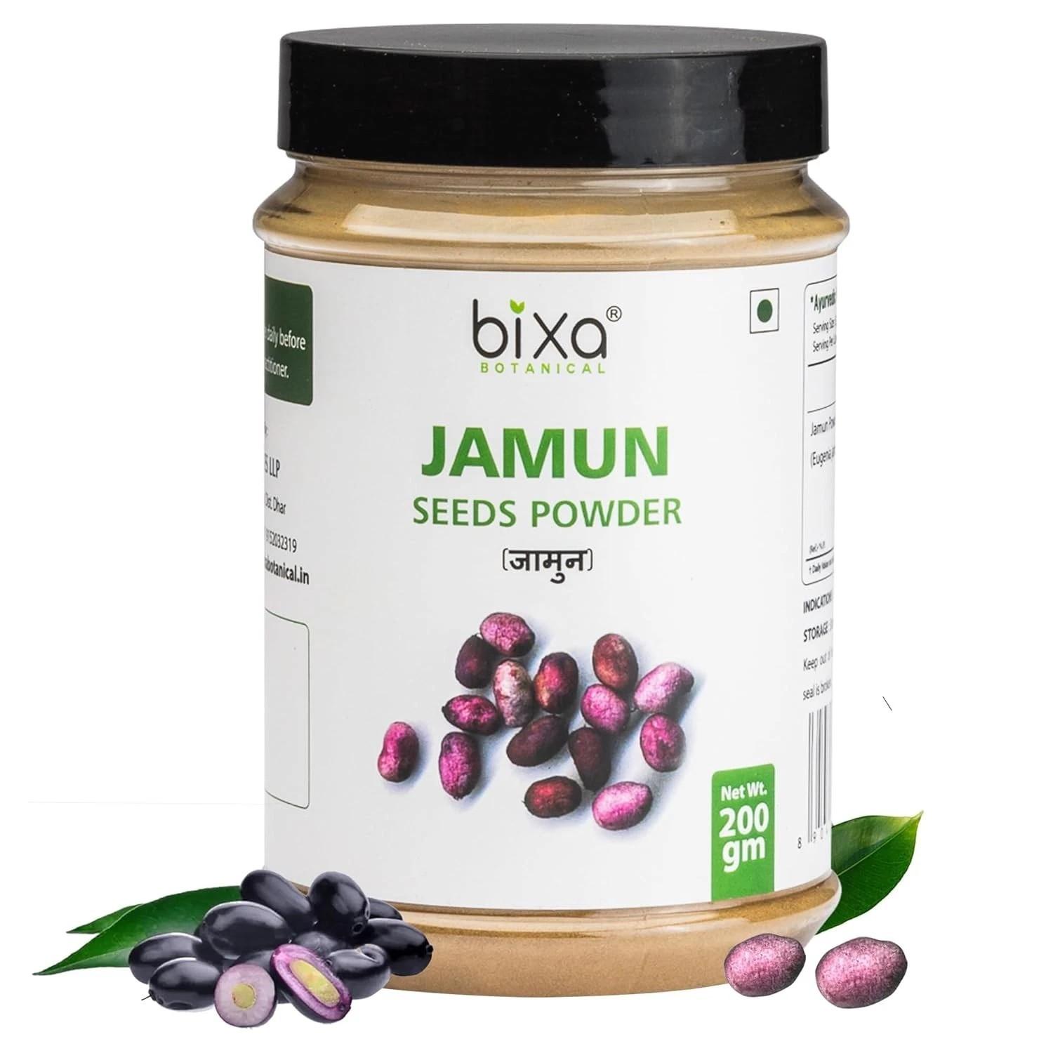 Bixa Botanical Jamun Seed Powder 200g
Bixa Botanical Jamun Seed Powder 200g