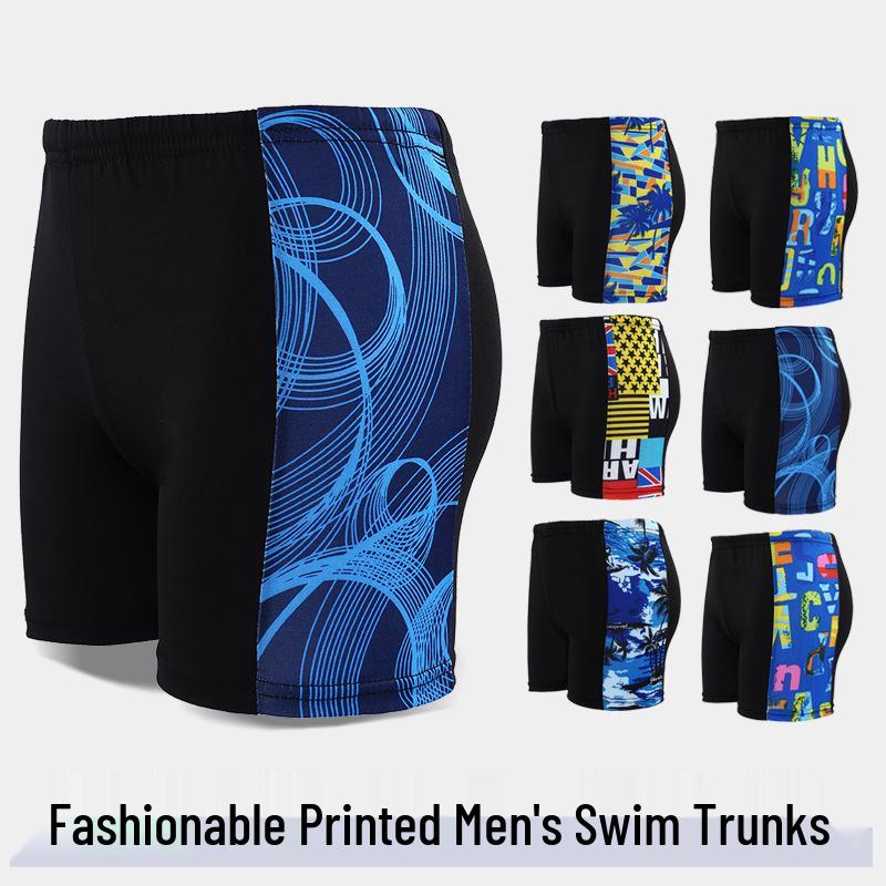 Мужские плавки больших размеров быстросохнущие с цветными блоками, с плоским вырезом для ног и дизайном против смущения F-8023【30-70 catty】
Мужские плавки больших размеров быстросохнущие с цветными блоками, с плоским вырезом для ног и дизайном против смущения F-8023【30-70 catty】