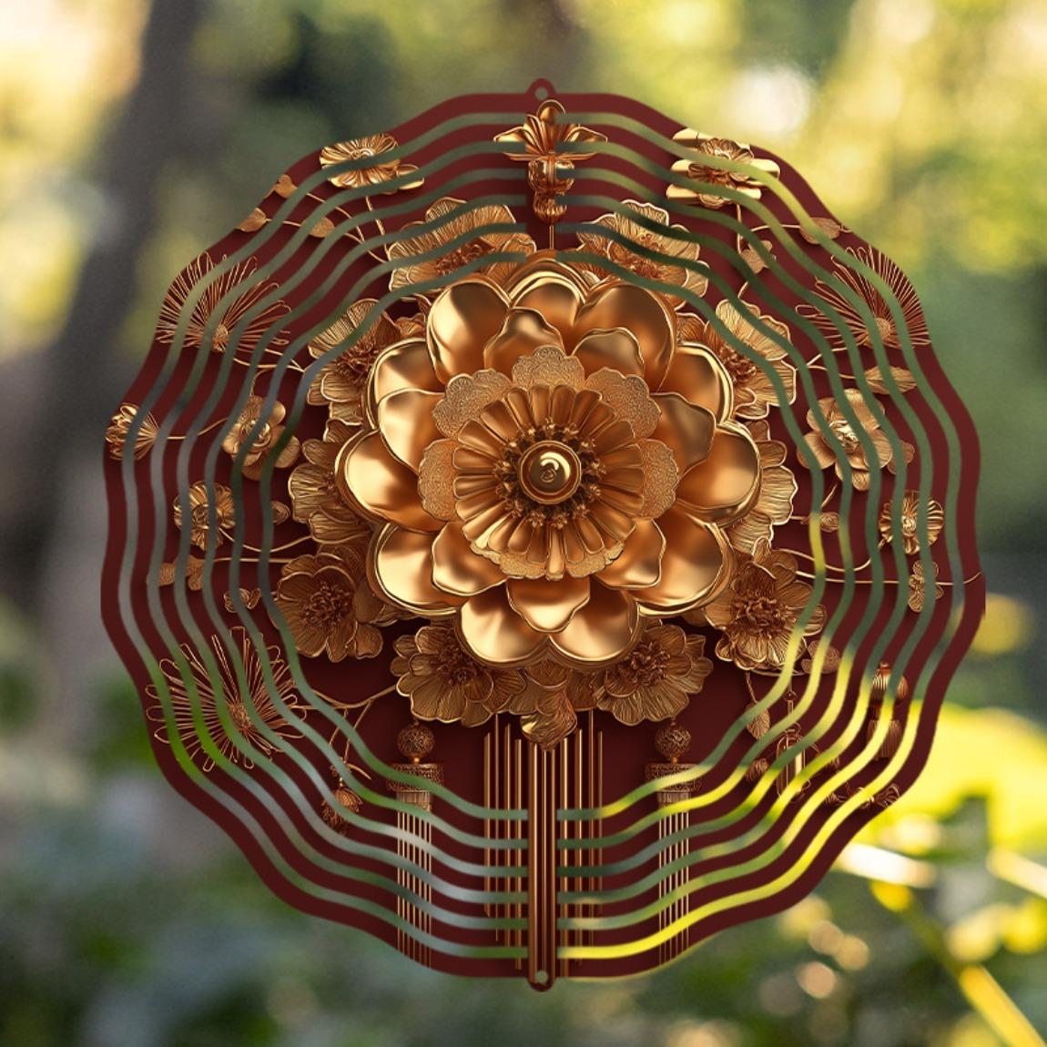 Metal Garden Wind Spinner 10 Inch Hanging Wind Chime with 360 Hook Outdoor Decor Art Gift for Family Friends All Seasons 01A
Metal Garden Wind Spinner 10 Inch Hanging Wind Chime with 360 Hook Outdoor Decor Art Gift for Family Friends All Seasons 01A