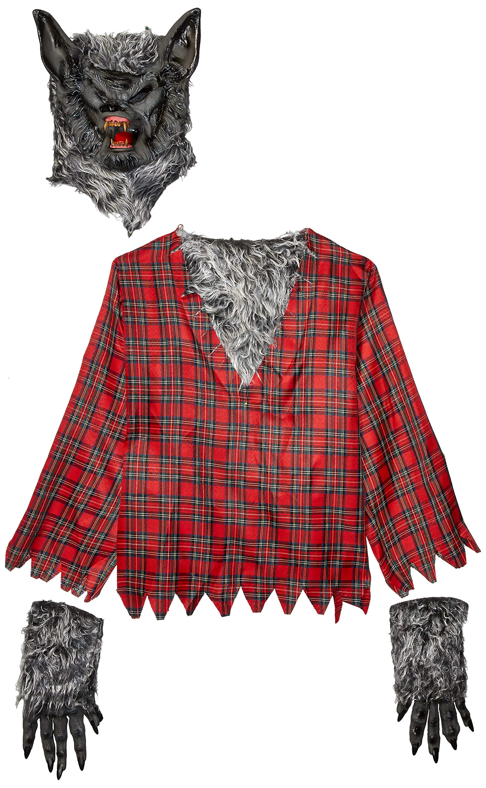 Серебристый костюм оборотня
Серебристый костюм оборотня