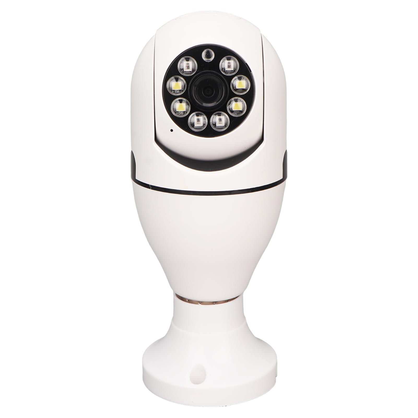 Bulb Security Camera 2.4G 5G WiFi 1080P Night Vision Two Way o Function Motion Detection Home
Bulb Security Camera 2.4G 5G WiFi 1080P Night Vision Two Way o Function Motion Detection Home