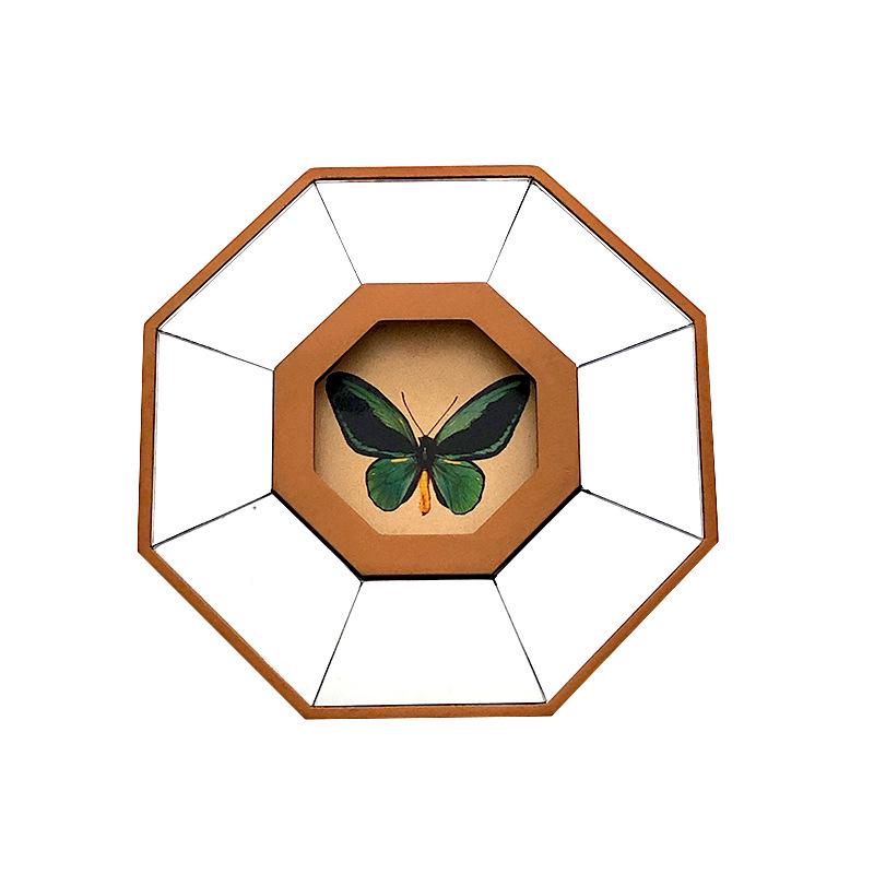 Nordic Style Octagonal Butterfly Pattern Convex Wall Mirror for Living Room Decoration
Nordic Style Octagonal Butterfly Pattern Convex Wall Mirror for Living Room Decoration