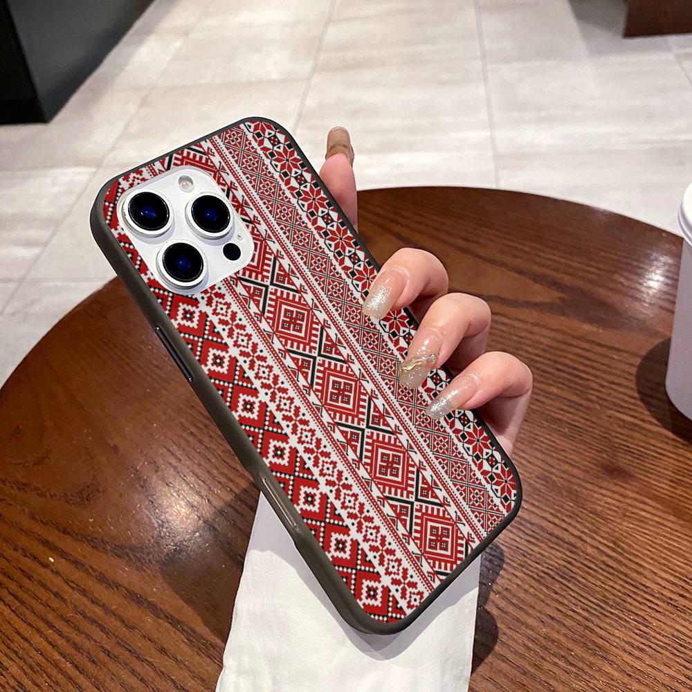 G-Ukraine Ornament Pattern Phone Case For IPhone 17 16 15 14 13 12 11 Corrugated Frosted Soft Cover Anti-Slip iPhone 15 pro
G-Ukraine Ornament Pattern Phone Case For IPhone 17 16 15 14 13 12 11 Corrugated Frosted Soft Cover Anti-Slip iPhone 15 pro