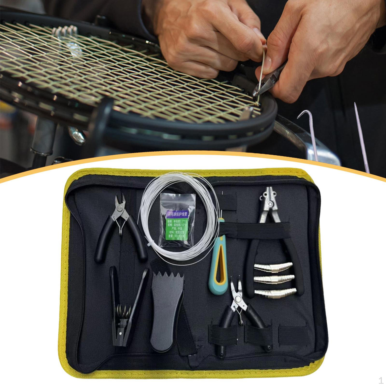 Badminton Stringing Tool Kit Flying Clamps Awl Portable Wire Cutting Tennis Racquet Repairing
Badminton Stringing Tool Kit Flying Clamps Awl Portable Wire Cutting Tennis Racquet Repairing