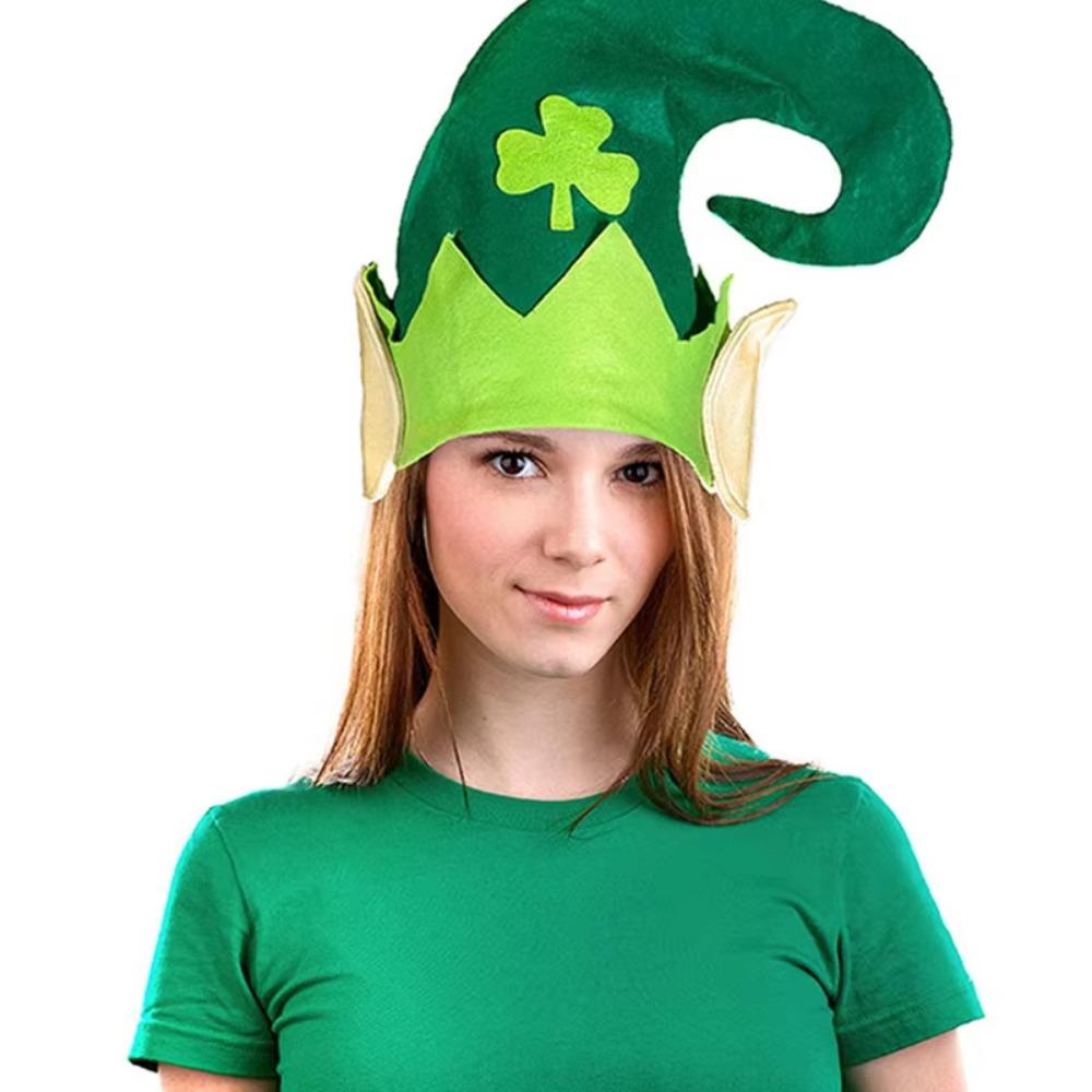 Принт Shamrock Elves Hat Green Lucky Clover Hat New St. Капелюх до Дня Святого Святого Патрика. Дорослі, діти
Принт Shamrock Elves Hat Green Lucky Clover Hat New St. Капелюх до Дня Святого Святого Патрика. Дорослі, діти