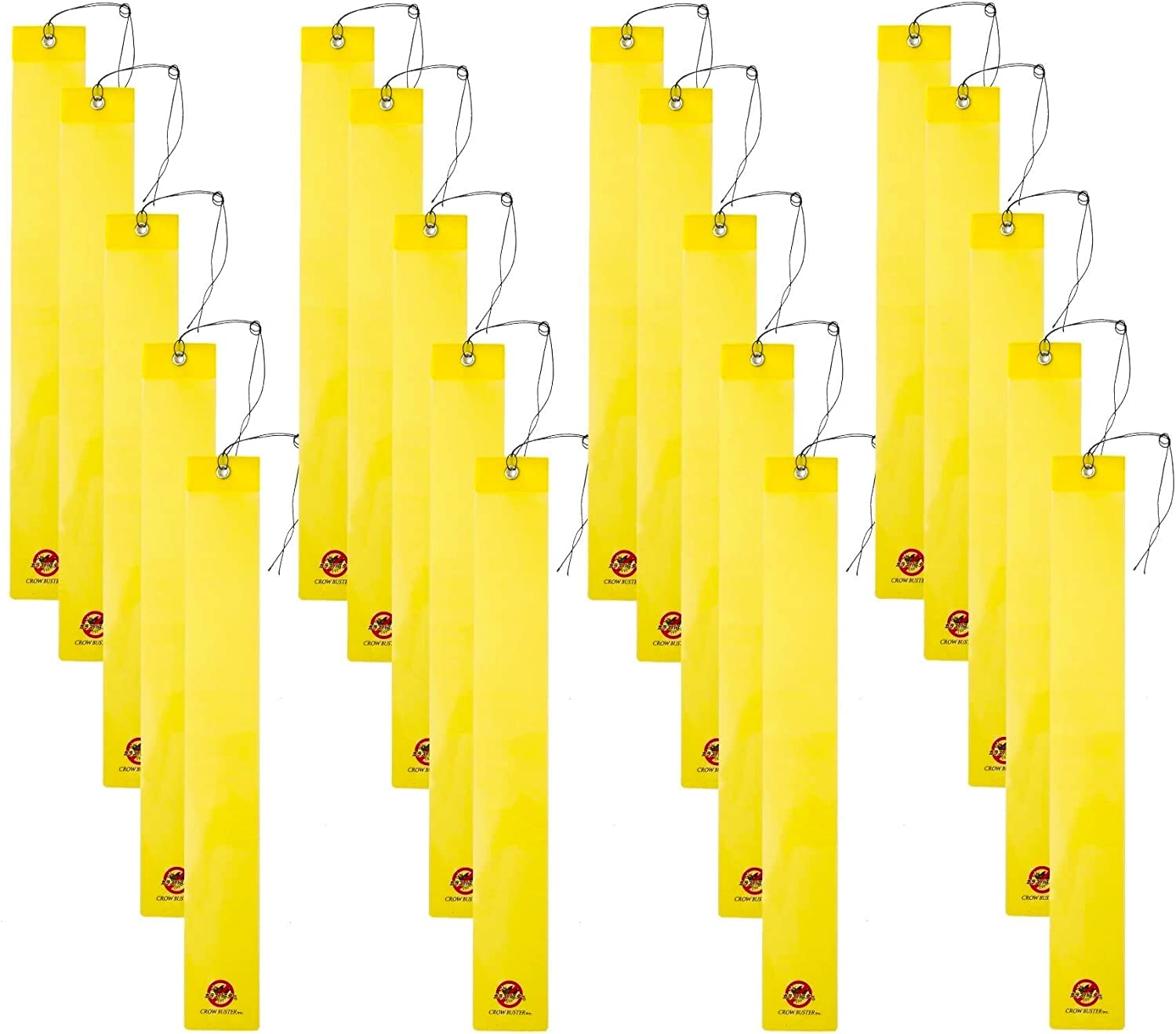 Отпугиватель ворон Crow Buster из 20 флагов Сделано в повесьте и также эффективно для защиты ласточки Легко установить Птица и ворона Отпугивает ворон [Набор
Отпугиватель ворон Crow Buster из 20 флагов Сделано в повесьте и также эффективно для защиты ласточки Легко установить Птица и ворона Отпугивает ворон [Набор