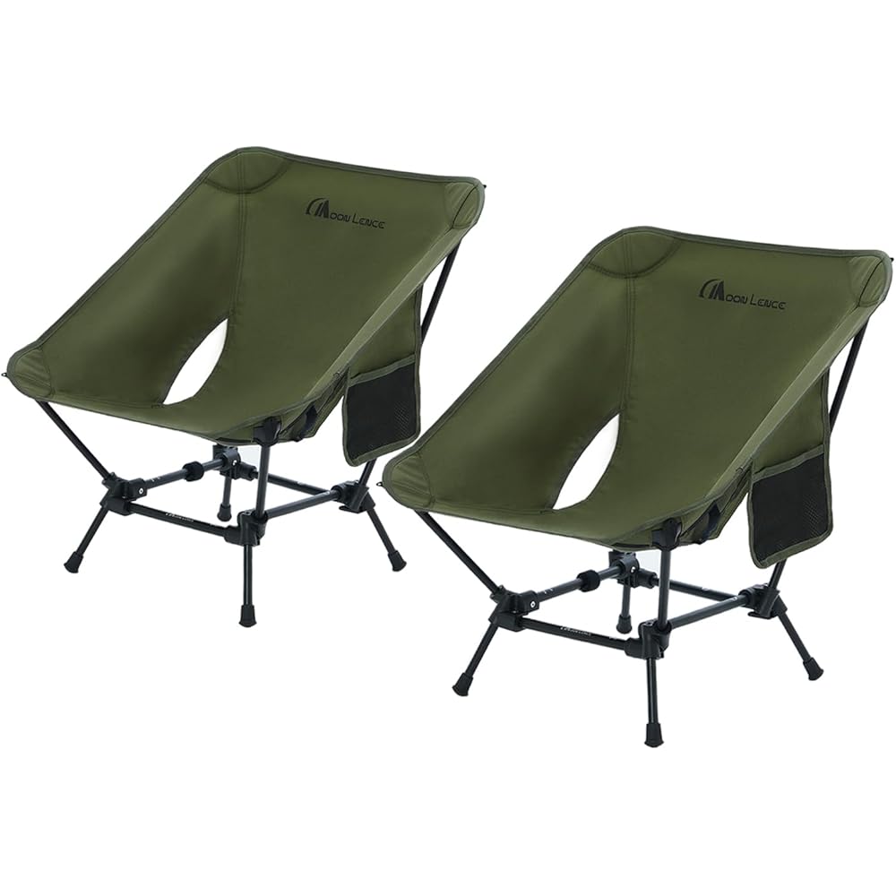 MOON LENCE Outdoor Chair, Low Chair, 2-Way, More Stable, Camping Chair, Ground Chair, Lightweight, Foldable, Compact, 150kg Weight Capacity, New Model
MOON LENCE Outdoor Chair, Low Chair, 2-Way, More Stable, Camping Chair, Ground Chair, Lightweight, Foldable, Compact, 150kg Weight Capacity, New Model