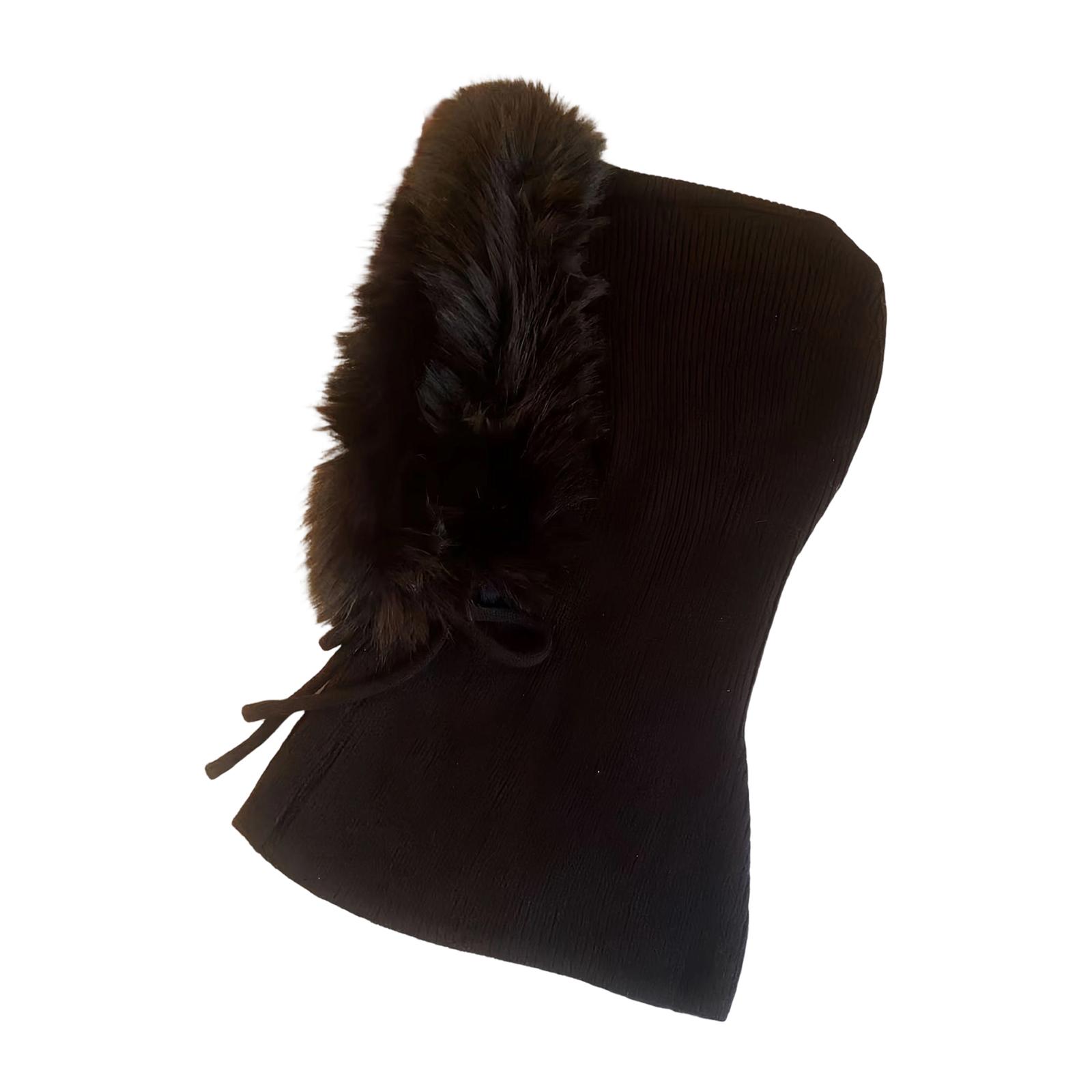 Knitted Trapper Hat Thicken Ushanka Hat Warm Hat Winter Outdoor Costume Accessory Warm Oversized Trapper Hat чорний
Knitted Trapper Hat Thicken Ushanka Hat Warm Hat Winter Outdoor Costume Accessory Warm Oversized Trapper Hat чорний