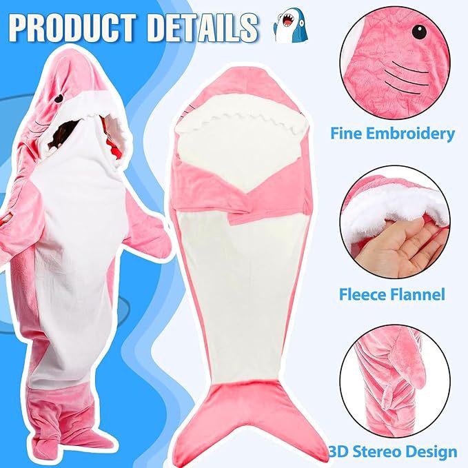 Flannel Shark Sleeping Bag: Warm Autumn/Winter Adult Couple Camping & Home Wear M
Flannel Shark Sleeping Bag: Warm Autumn/Winter Adult Couple Camping & Home Wear M