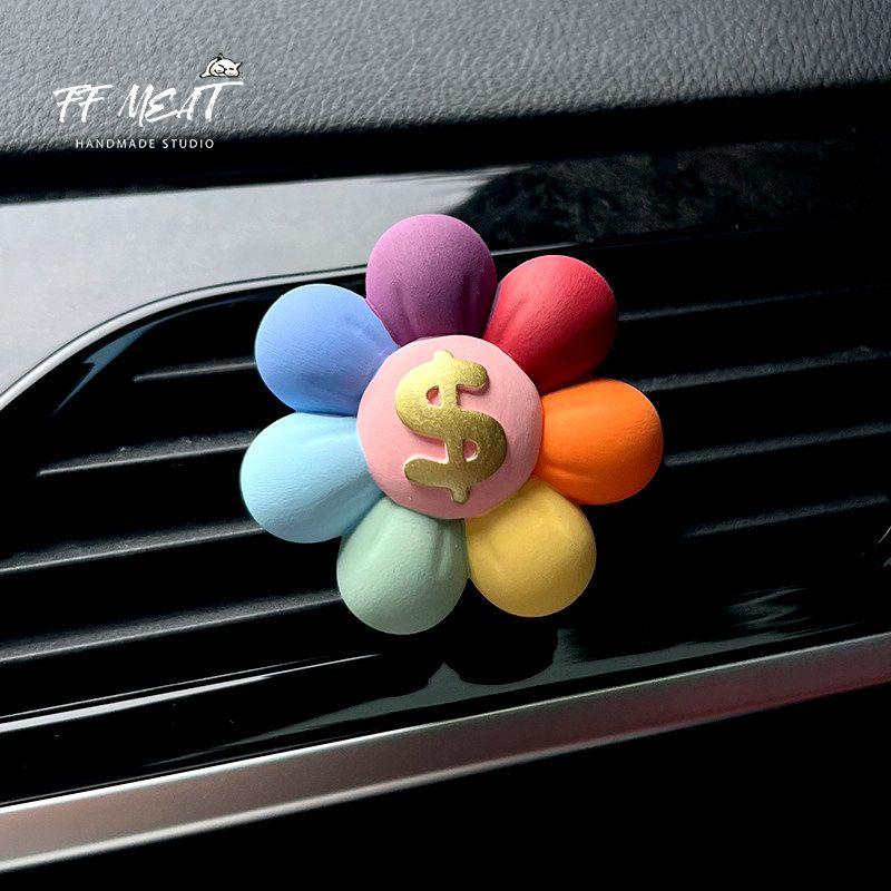 Car Air Freshener for Good Luck, Cloud Rainbow Fortune Flower, Hand-Painted Diffuser Stone for Car Air Vent, Decorative Gift Rainbow Fortune Flower Other notes
Car Air Freshener for Good Luck, Cloud Rainbow Fortune Flower, Hand-Painted Diffuser Stone for Car Air Vent, Decorative Gift Rainbow Fortune Flower Other notes