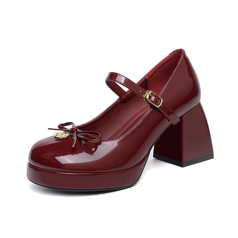 Туфли-лодочки из натуральной кожи на высоком каблуке 7 см, темпераментные, высококлассные и элитные, не утомляющие ноги, французские Мэри Джейн, женские туфли с бантом, Лолита с юбкой 40
Туфли-лодочки из натуральной кожи на высоком каблуке 7 см, темпераментные, высококлассные и элитные, не утомляющие ноги, французские Мэри Джейн, женские туфли с бантом, Лолита с юбкой 40