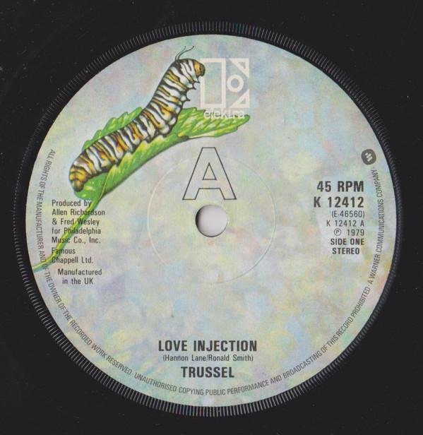 7-дюймовая пластинка TRUSSEL Love Injection K12412 1980 Великобритания SoulFunk Б/у
7-дюймовая пластинка TRUSSEL Love Injection K12412 1980 Великобритания SoulFunk Б/у