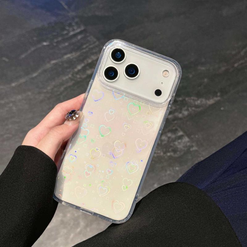 Transparent IMD Heart Pattern Anti-fall Case for iPhone 17 Pro Max iPhone 12
Transparent IMD Heart Pattern Anti-fall Case for iPhone 17 Pro Max iPhone 12