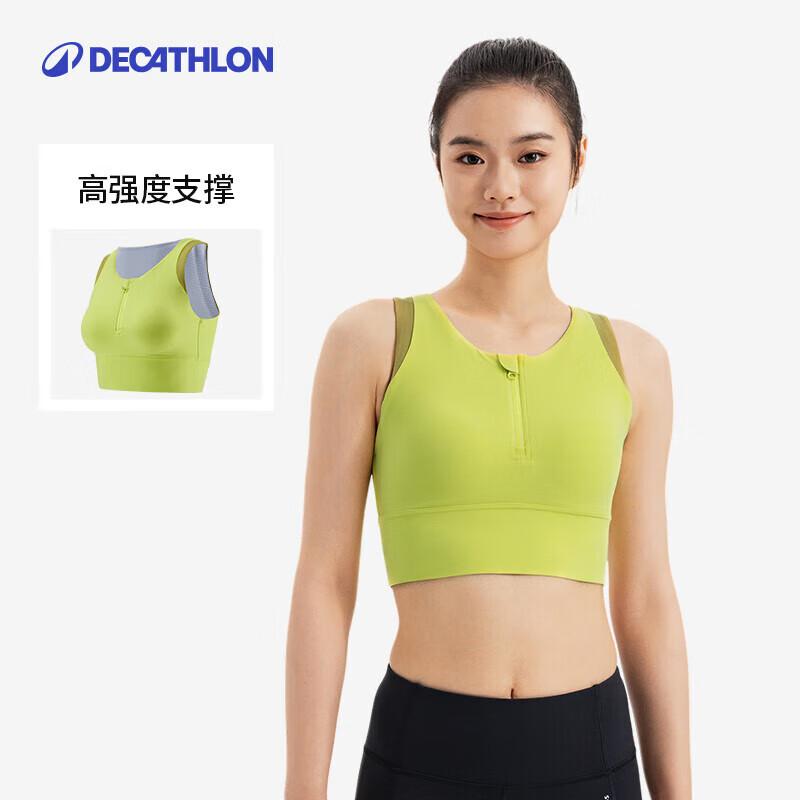 Decathlon High-Support Half-Zip Sports Bra 70A/70B
Decathlon High-Support Half-Zip Sports Bra 70A/70B