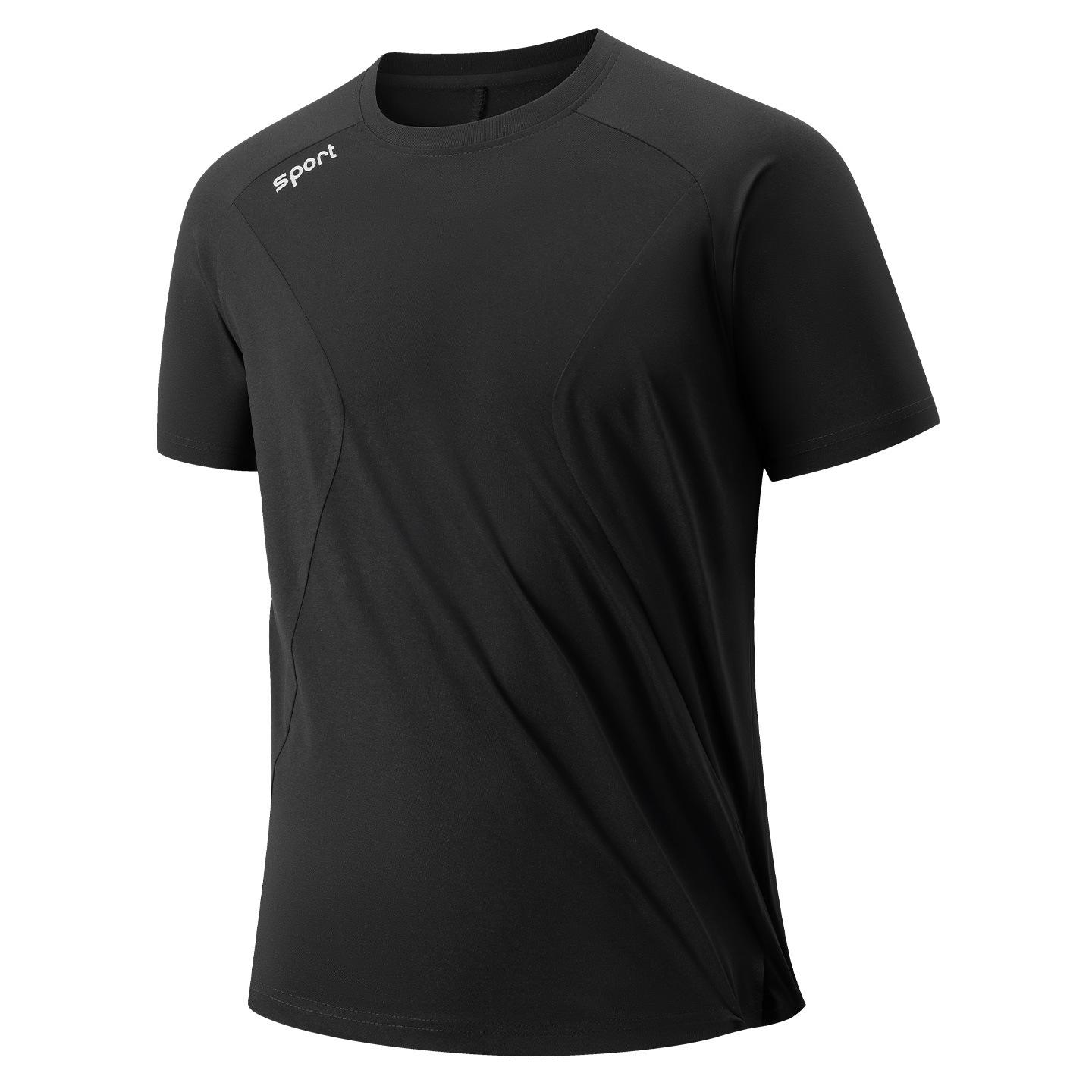 Ice Silk Quick-Dry T-Shirt For Men, Plus-Size, Breathable, Stretchy, Short-Sleeve Sports Top For Running, Fitness, And Outdoor Activities 2XL чёрный
Ice Silk Quick-Dry T-Shirt For Men, Plus-Size, Breathable, Stretchy, Short-Sleeve Sports Top For Running, Fitness, And Outdoor Activities 2XL чёрный