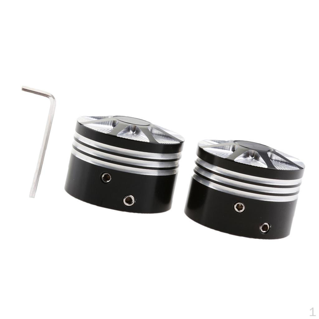 Pair CNC Front Axle Nut Cover for Touring soft tail
Pair CNC Front Axle Nut Cover for Touring soft tail