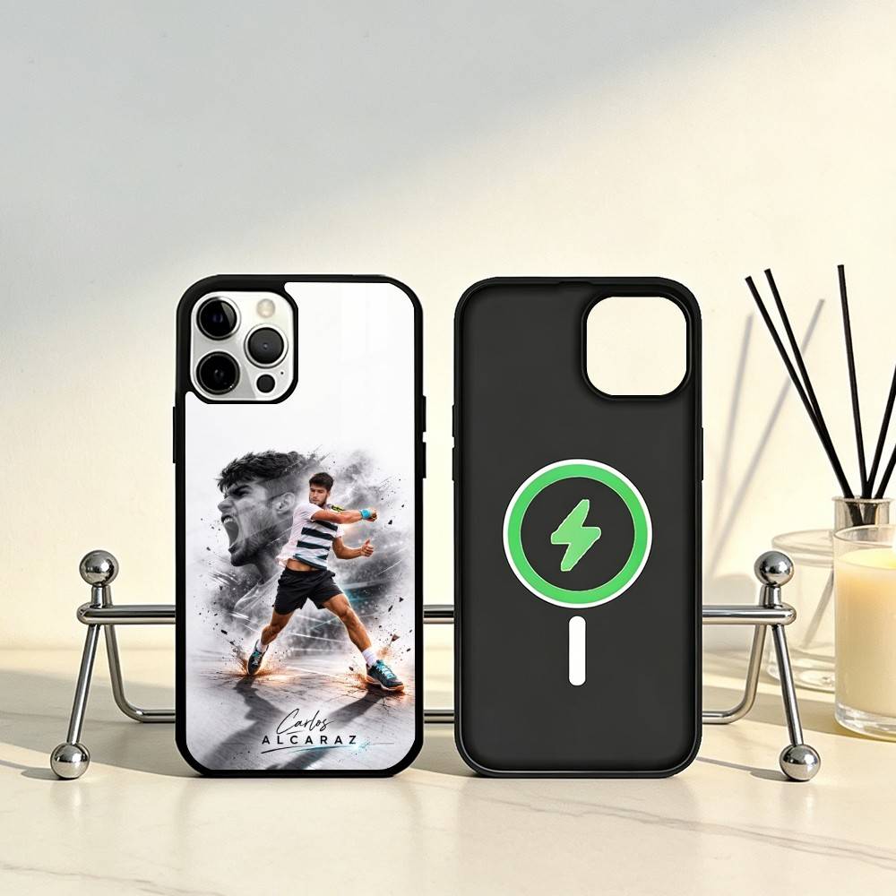 Tennis Champion C-Carlos A-Alcaraz Phone Case For iPhone17,16,15,14,13,12,11 Plus,Pro Max Magnetic For Magsafe Wireless Charging iPhone17
Tennis Champion C-Carlos A-Alcaraz Phone Case For iPhone17,16,15,14,13,12,11 Plus,Pro Max Magnetic For Magsafe Wireless Charging iPhone17