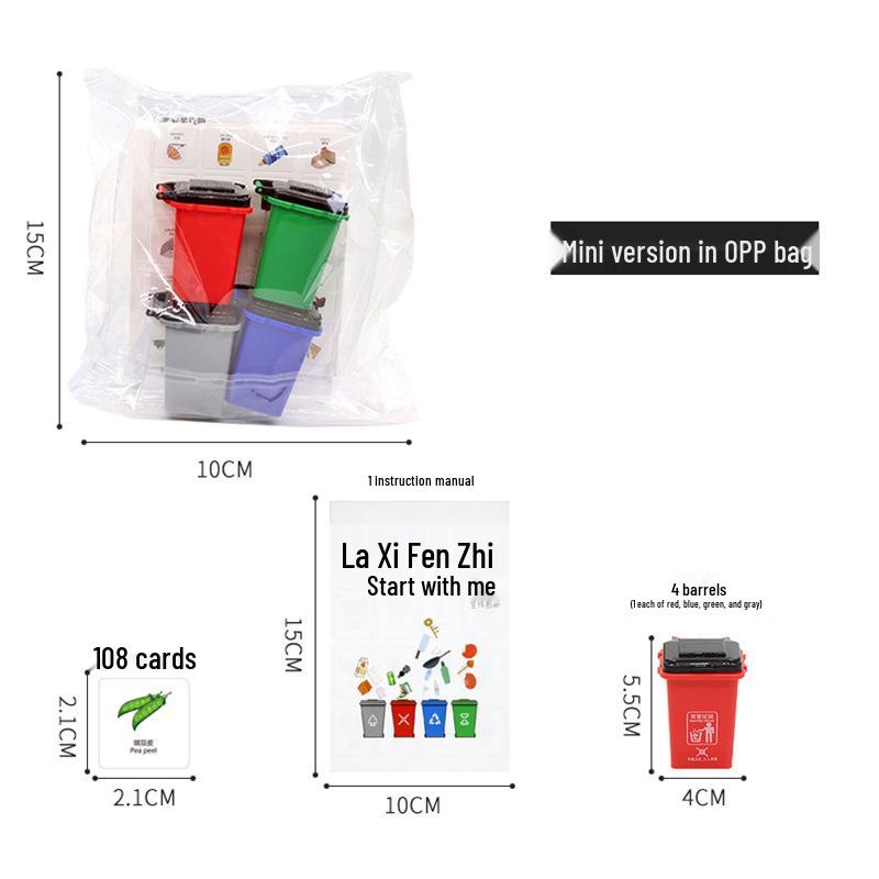 Children’s Garbage Sorting Educational Toys: Parent-Child Table Games for Ages 3-6 and Up
Children’s Garbage Sorting Educational Toys: Parent-Child Table Games for Ages 3-6 and Up