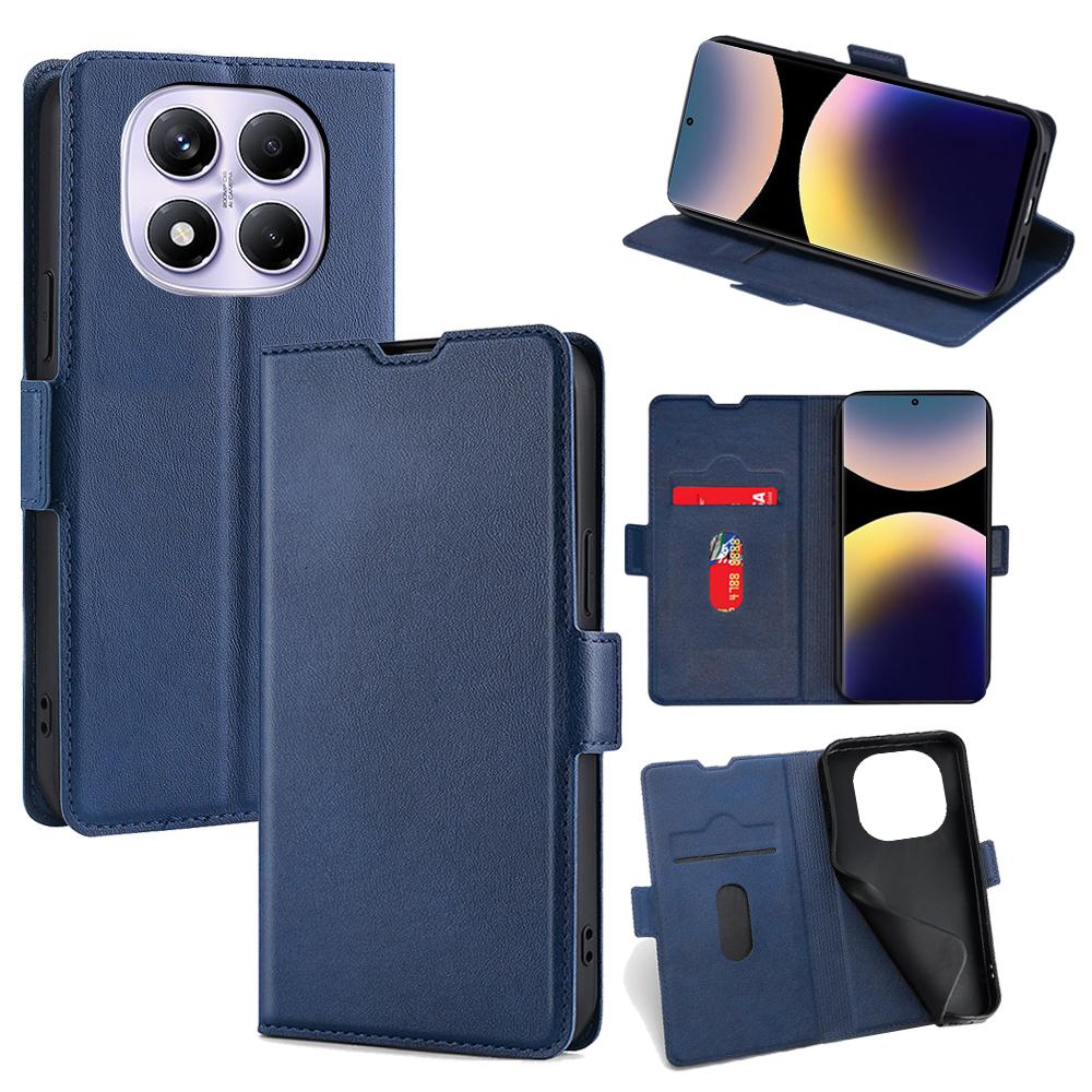 For Xiaomi Redmi Note 14 Pro 4G Case Card Holder PU Leather Phone Cover Blue
For Xiaomi Redmi Note 14 Pro 4G Case Card Holder PU Leather Phone Cover Blue