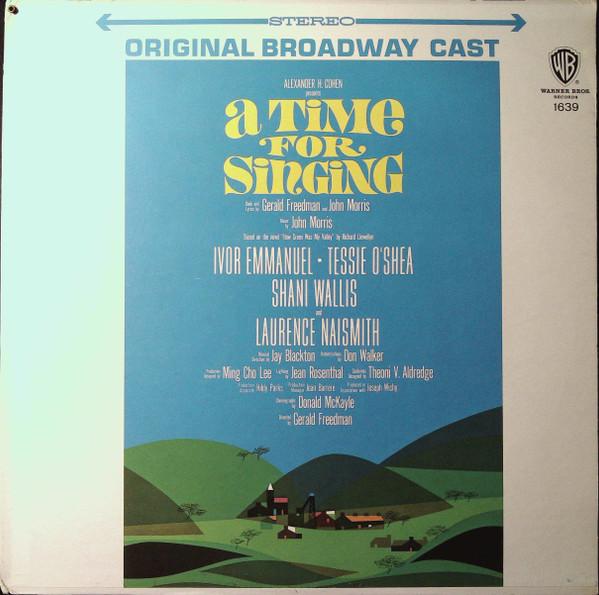 LP Record ORIGINAL BROADWAY CAST A Time For Singing HS1639 Warner Bros 196 US Soundtracks Musicals Used
LP Record ORIGINAL BROADWAY CAST A Time For Singing HS1639 Warner Bros 196 US Soundtracks Musicals Used