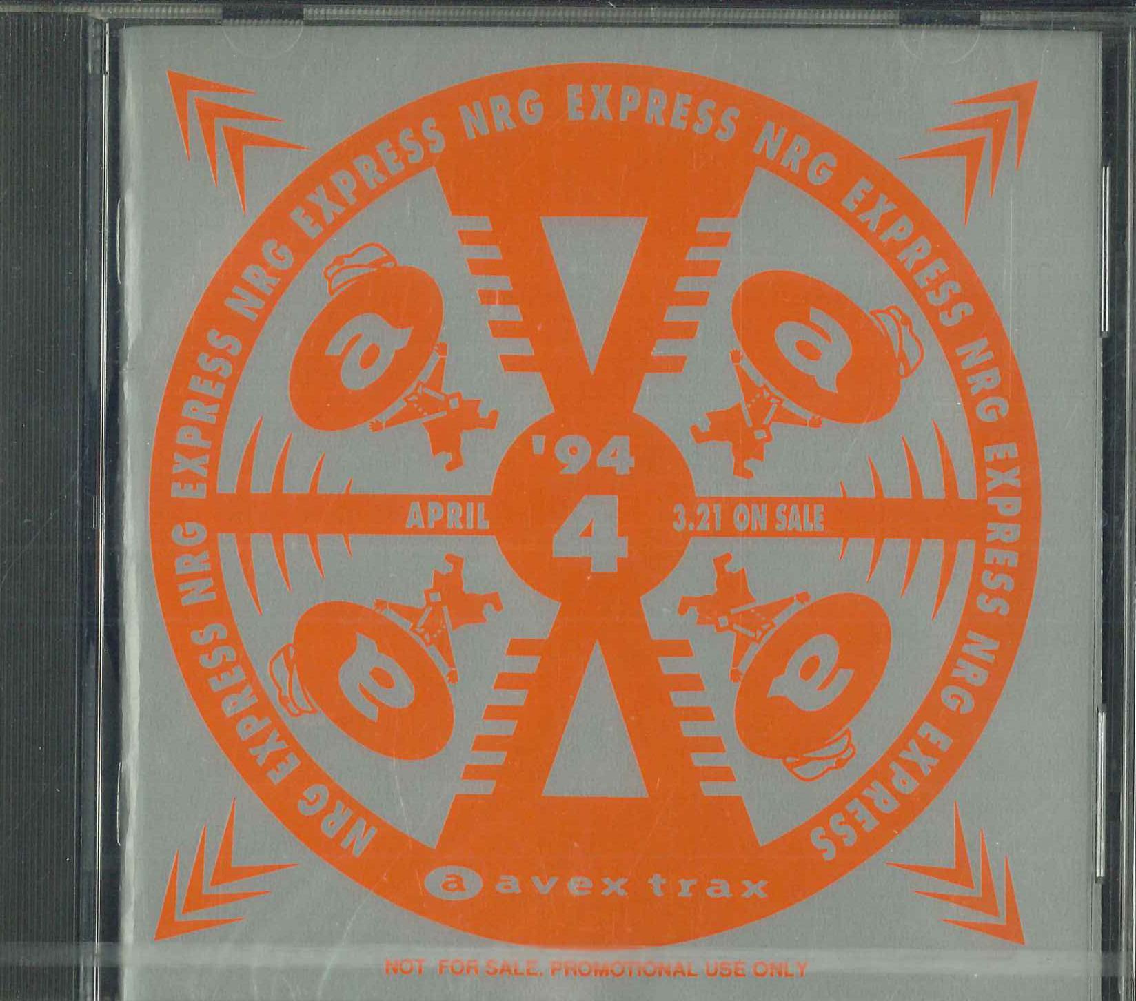 CD VARIOUS - NRG Express 94 4 April AVPR9404 Avex Trax 1994 Japan Dance & Electronica Used
CD VARIOUS - NRG Express 94 4 April AVPR9404 Avex Trax 1994 Japan Dance & Electronica Used