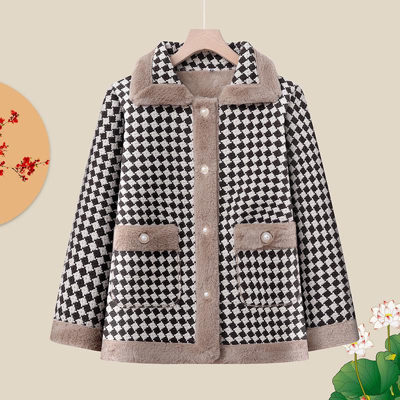 Mom s Stylish Fleece-Lined Thickened Jacket 2025: Autumn/Winter Slimming Cotton Coat for Middle-Aged Women XL (85-105 kg) кавовий
Mom s Stylish Fleece-Lined Thickened Jacket 2025: Autumn/Winter Slimming Cotton Coat for Middle-Aged Women XL (85-105 kg) кавовий