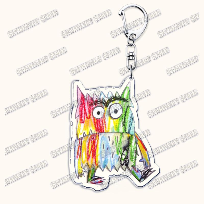 Kawaii Colorful Emotion Monster Keychains for Accessories Bag Happy Sad Afraid Angry Calm in Love Keyrings Jewelry Fans Gifts
Kawaii Colorful Emotion Monster Keychains for Accessories Bag Happy Sad Afraid Angry Calm in Love Keyrings Jewelry Fans Gifts