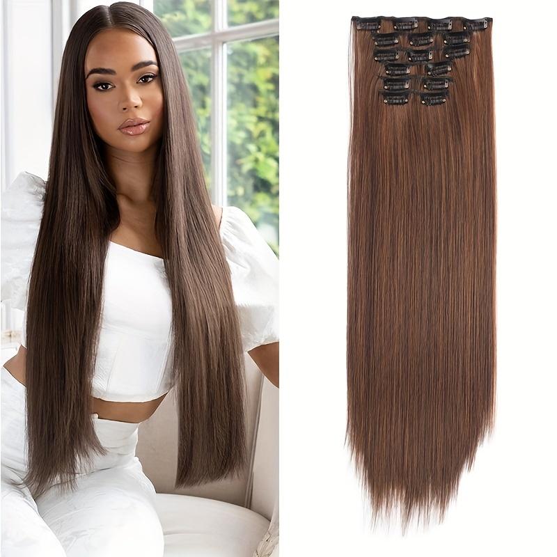 MISS WIG Synthetic 16 клипс в прямых наращиваниях волос Невидимые волосы Синтетические прямые термостойкие волокна Шиньоны для женщин Аксессуары для волос
MISS WIG Synthetic 16 клипс в прямых наращиваниях волос Невидимые волосы Синтетические прямые термостойкие волокна Шиньоны для женщин Аксессуары для волос