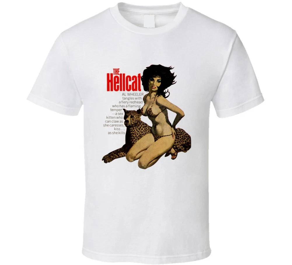 The Hellcat Pulp Cover Tee Womens Retro Pulp Cover T Shirt Vintage Sexy 60s 4XL
The Hellcat Pulp Cover Tee Womens Retro Pulp Cover T Shirt Vintage Sexy 60s 4XL