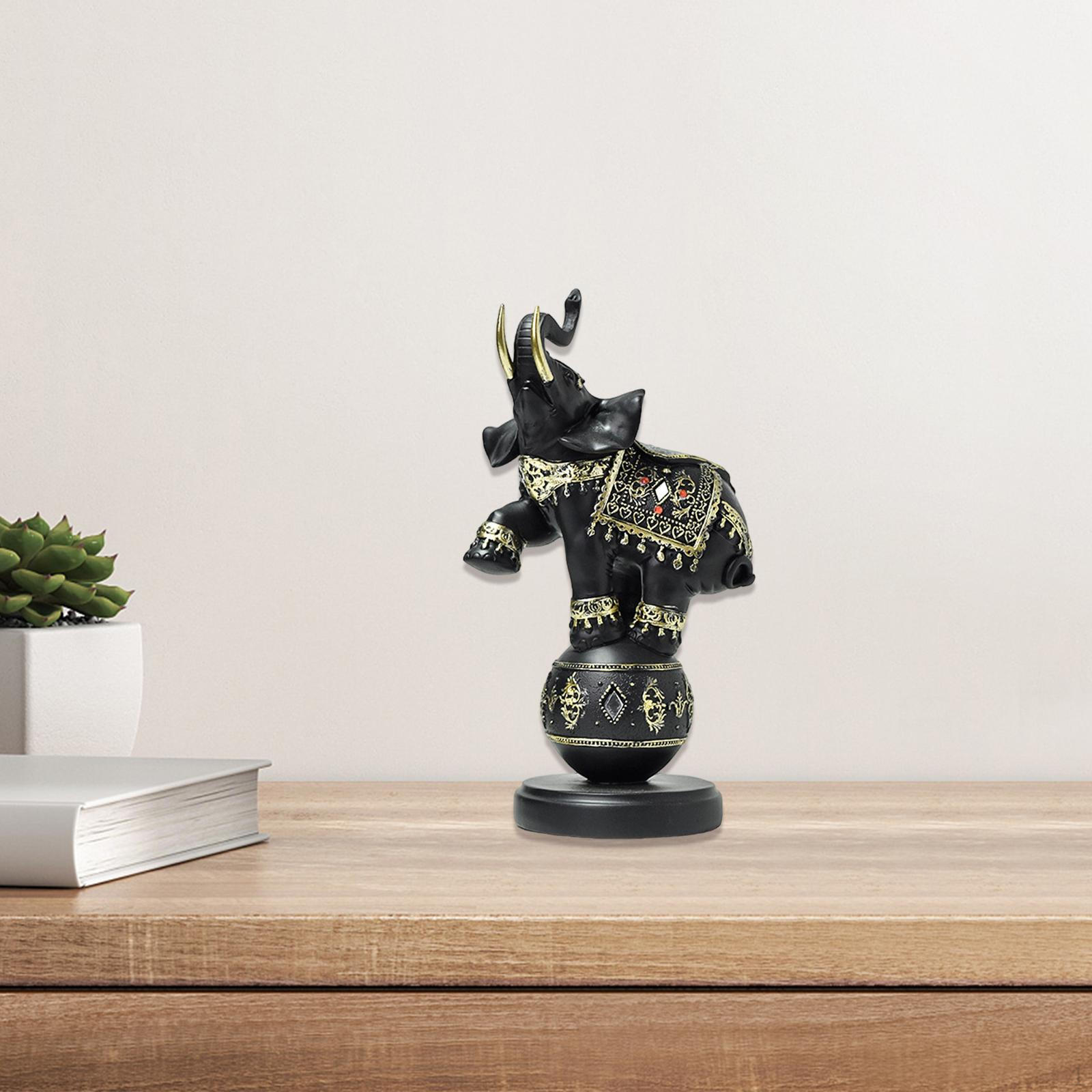 Элегантная статуэтка из смолы для домашнего декора, художественное украшение для особых случаев чёрный
Элегантная статуэтка из смолы для домашнего декора, художественное украшение для особых случаев чёрный
