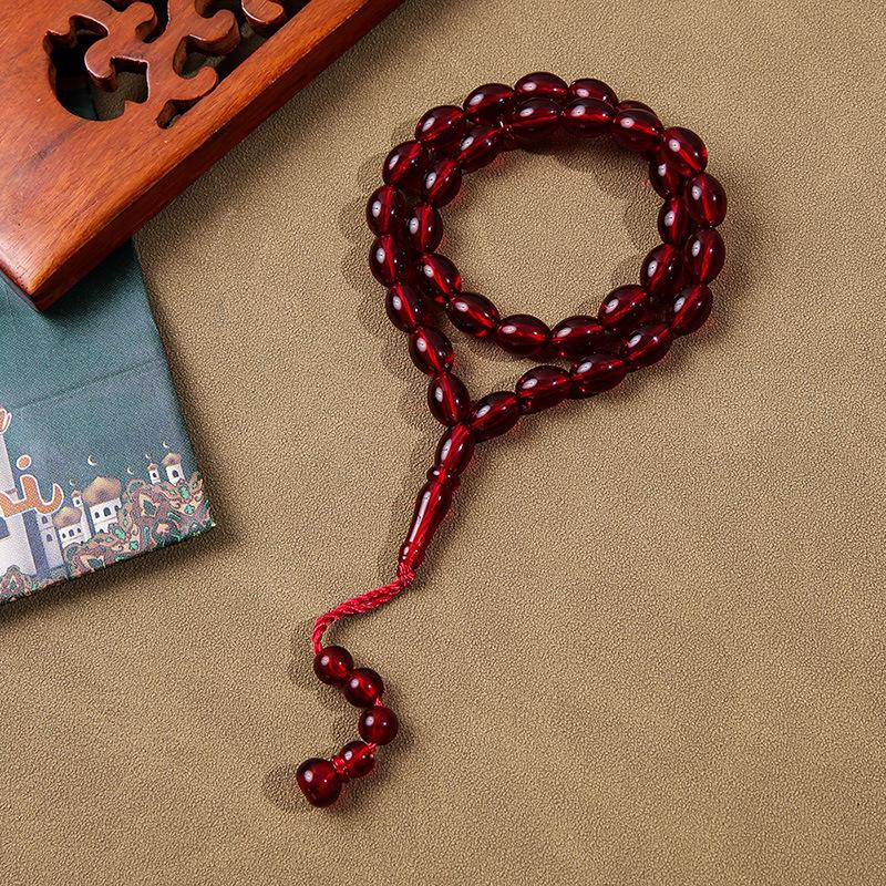 Мусульманские четки Бодхи с 33 бусинами, браслет с кисточкой
Мусульманские четки Бодхи с 33 бусинами, браслет с кисточкой