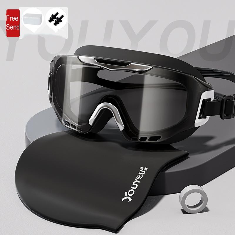 Men Women Anti-fog UV Protection Big Frame Adjustable Professional Swim Glasses Cap HD View WaterProof Beach Goggles EyeWear Other
Men Women Anti-fog UV Protection Big Frame Adjustable Professional Swim Glasses Cap HD View WaterProof Beach Goggles EyeWear Other