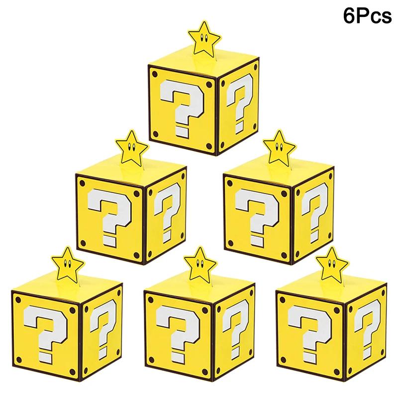 6pcs Super Theme Question Brick Treat Boxes Snack Goody Cardboard Bag Birthday Party Favors Decorations Gift Wrap Boxes 10x10x10cm
6pcs Super Theme Question Brick Treat Boxes Snack Goody Cardboard Bag Birthday Party Favors Decorations Gift Wrap Boxes 10x10x10cm