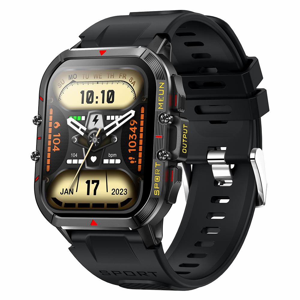 T21 1.96 inch Large Screen Smart Band Outdoor Bluetooth Call Sports Watch with Heart Rate, Blood Pressure, Blood Oxygen Monitoring
T21 1.96 inch Large Screen Smart Band Outdoor Bluetooth Call Sports Watch with Heart Rate, Blood Pressure, Blood Oxygen Monitoring