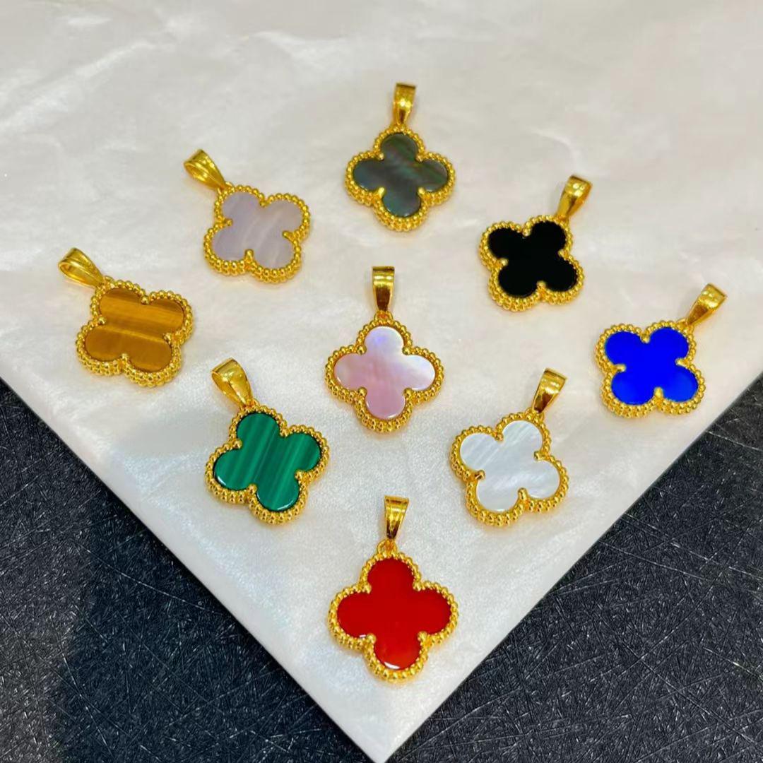 Золоте кольє з чотирилисником у стилі Морі: Проста, універсальна японська та корейська мода зелений
Золоте кольє з чотирилисником у стилі Морі: Проста, універсальна японська та корейська мода зелений