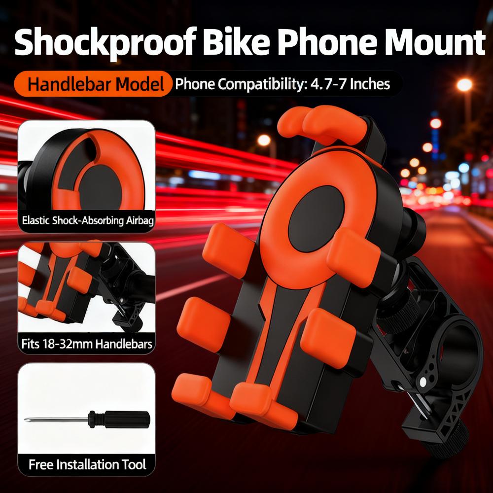 Electric bike phone holder, shockproof battery, motorcycle, bicycle pedal, delivery rider, car mounted mobile phone bracket
Electric bike phone holder, shockproof battery, motorcycle, bicycle pedal, delivery rider, car mounted mobile phone bracket