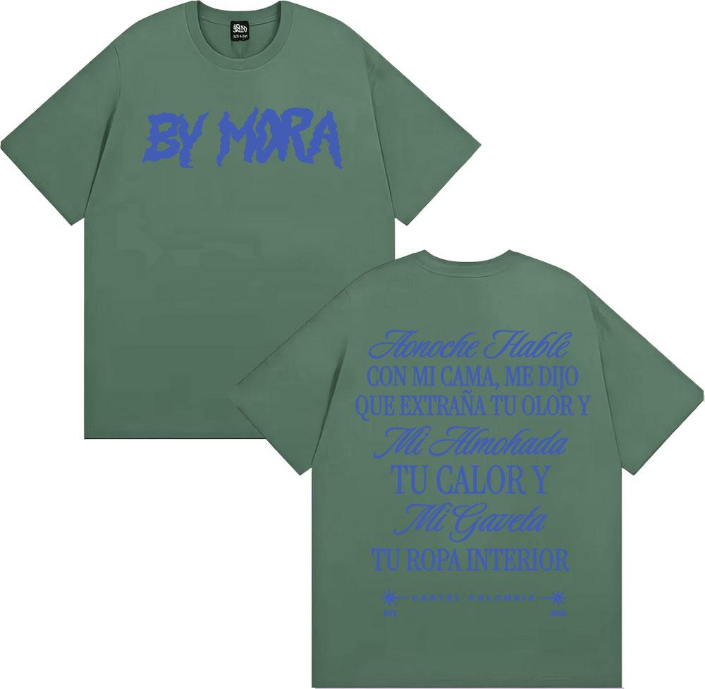 Rapper MORA OTRA NOCHE SIN DORMIR 2025 Graphic Tshirt Men Women Fashion High Street Retro T Shirt Cozy Loose Oversized Tshirts 3XL
Rapper MORA OTRA NOCHE SIN DORMIR 2025 Graphic Tshirt Men Women Fashion High Street Retro T Shirt Cozy Loose Oversized Tshirts 3XL