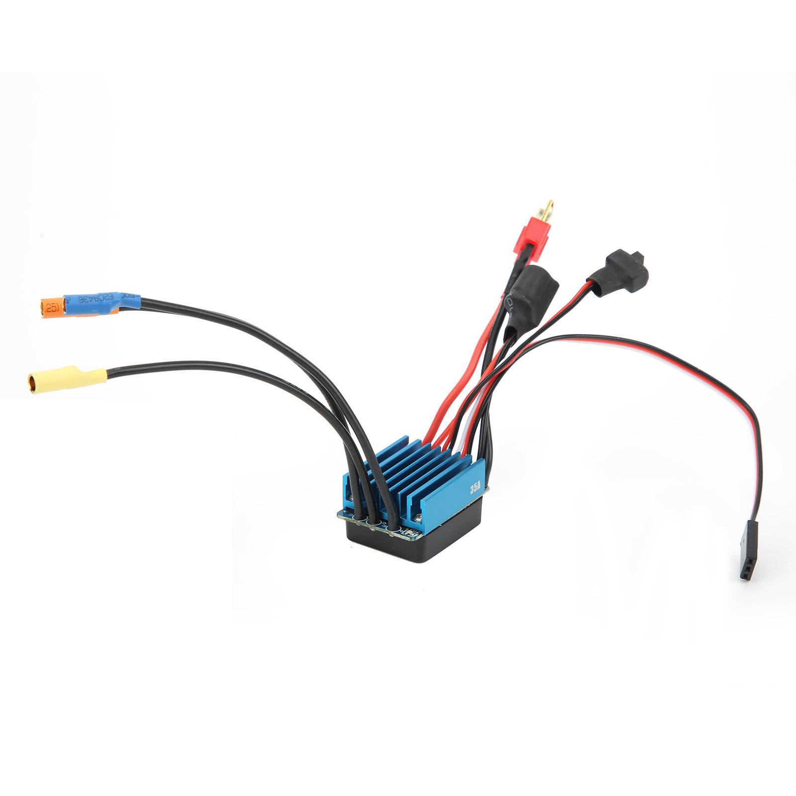 RC Waterproof 35A Sensorless Brushless ESC Speed Controller for 1/10 1/14 1/16 1/18 RC Car
RC Waterproof 35A Sensorless Brushless ESC Speed Controller for 1/10 1/14 1/16 1/18 RC Car