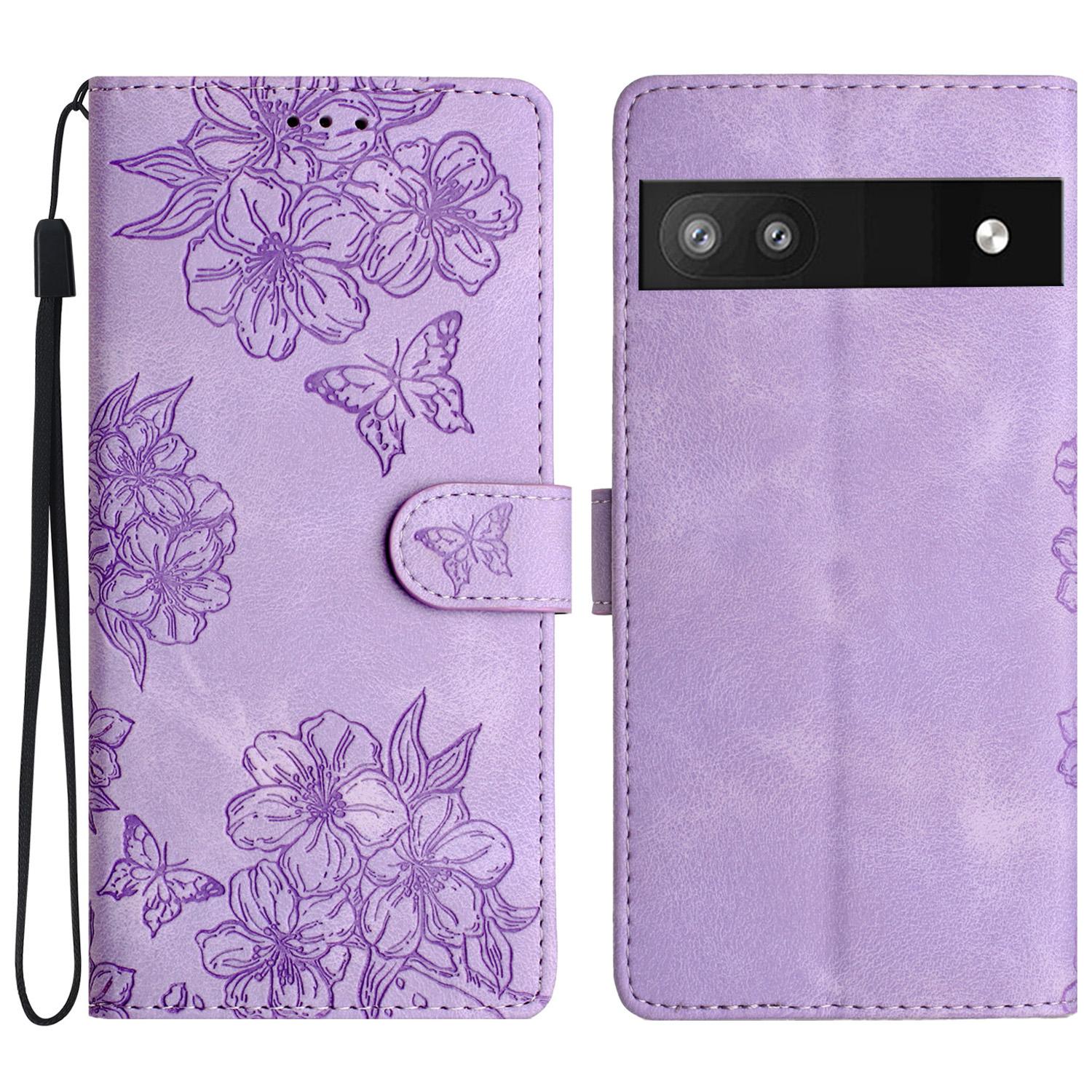 For Google Pixel 8a Case PU Leather Butterfly Flower Folio Card Slots Phone Cover Purple
For Google Pixel 8a Case PU Leather Butterfly Flower Folio Card Slots Phone Cover Purple