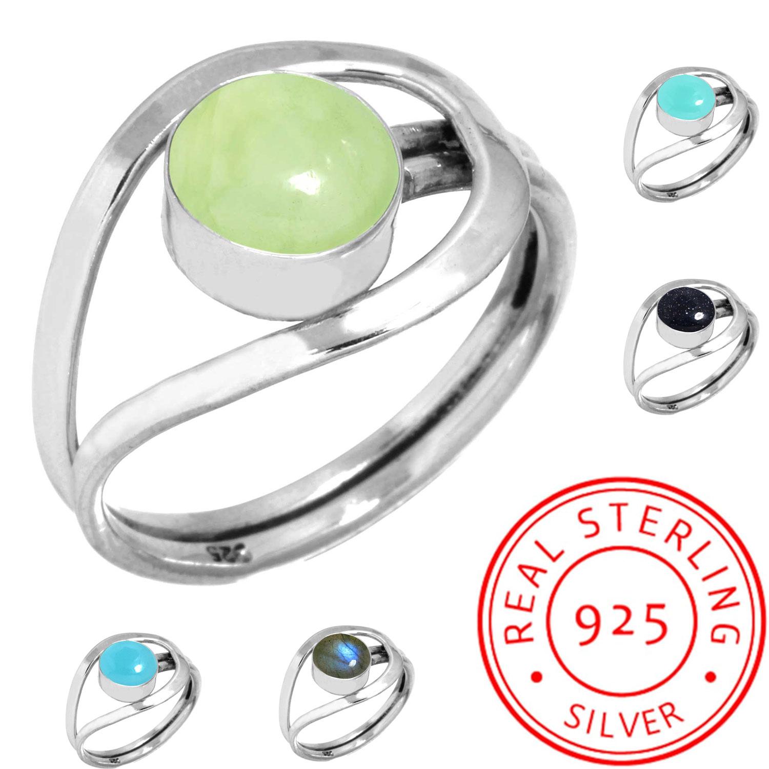 925 Sterling Silver Ring Women Gemstone Handmade Jewelry Friendship Day Gift Aqua Blue Chalcedony Abalone Shell Blue Sunstone Labradorite Prehnite 12
925 Sterling Silver Ring Women Gemstone Handmade Jewelry Friendship Day Gift Aqua Blue Chalcedony Abalone Shell Blue Sunstone Labradorite Prehnite 12