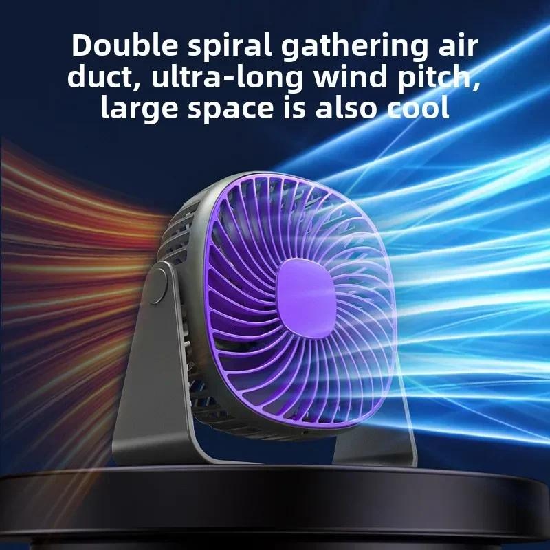 Portable Fan Silent Desktop Quiet Small Fan Outdoor Office USB Portable Charging Wall Mounted Night Light Fan for Room Home фіолетовий
Portable Fan Silent Desktop Quiet Small Fan Outdoor Office USB Portable Charging Wall Mounted Night Light Fan for Room Home фіолетовий
