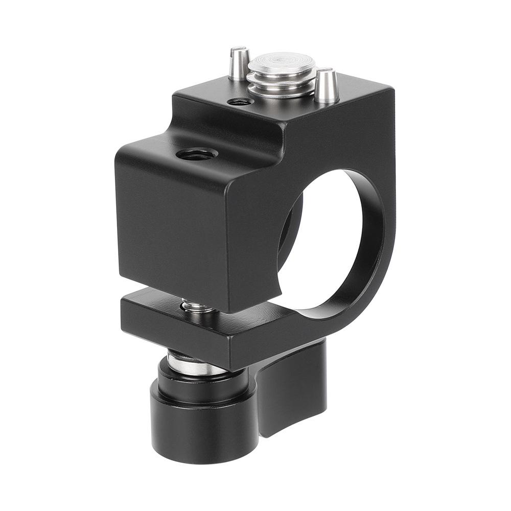 HDRIG 19MM Rod Clamp with Single Hole and 3/8 Arri Locating Mount, Universal Clamp for 19MM Round Rod. 19MM Rod Clamp with 3/8 Arri Locating Hole
HDRIG 19MM Rod Clamp with Single Hole and 3/8 Arri Locating Mount, Universal Clamp for 19MM Round Rod. 19MM Rod Clamp with 3/8 Arri Locating Hole
