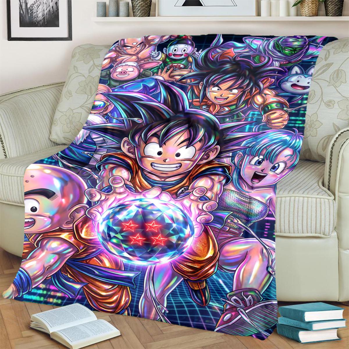 Comfortable Warm Dragon Ball! Blanket Flannel for Bedrooms, Sofas, Beds, Chairs, Picnics, Travel 75x90cm
Comfortable Warm Dragon Ball! Blanket Flannel for Bedrooms, Sofas, Beds, Chairs, Picnics, Travel 75x90cm