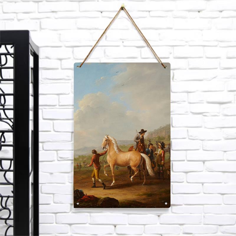 European Classical Hunting Scene Metal Wall Art Vintage Home Decorative Painting for Living Room 7.9x11.8In(20x30cm)
European Classical Hunting Scene Metal Wall Art Vintage Home Decorative Painting for Living Room 7.9x11.8In(20x30cm)