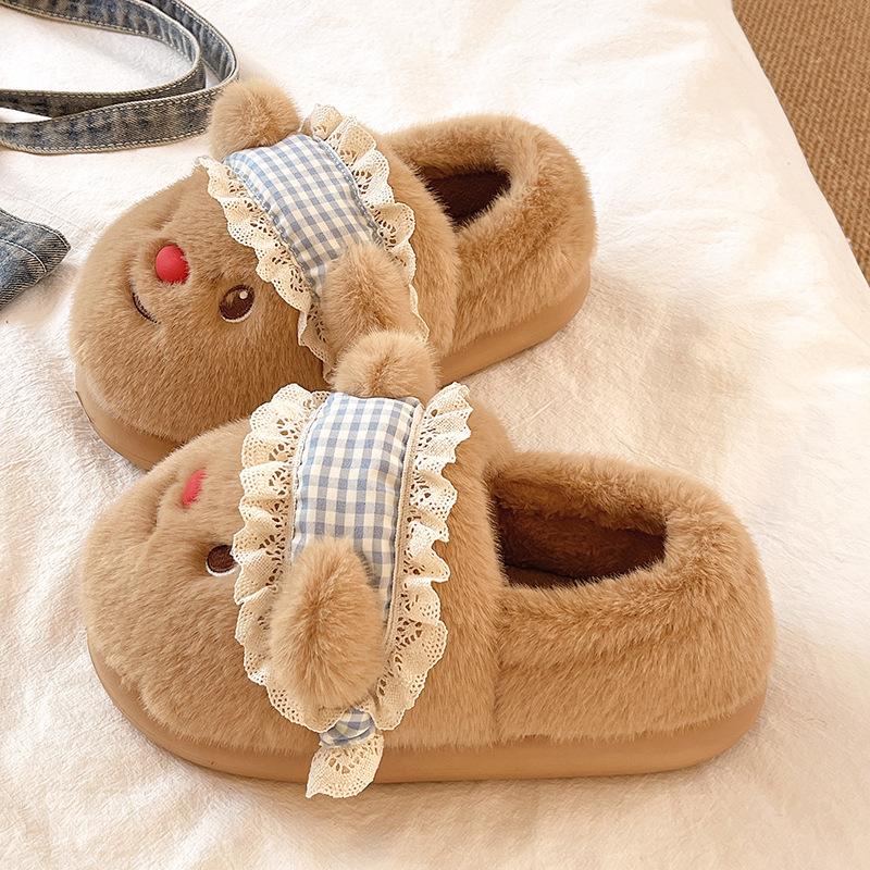 Bear cotton slippers women s autumn and winter new indoor home thick bottom plush warm cute cartoon cotton mop 40-41 коричневый
Bear cotton slippers women s autumn and winter new indoor home thick bottom plush warm cute cartoon cotton mop 40-41 коричневый