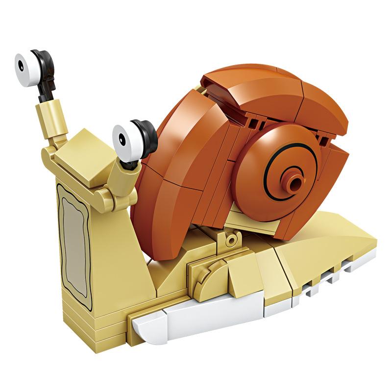 Building Block Snail Model 67 Pieces Educational Construction Toy for Children and Adults Compatible with Popular Building Sets One Size
Building Block Snail Model 67 Pieces Educational Construction Toy for Children and Adults Compatible with Popular Building Sets One Size