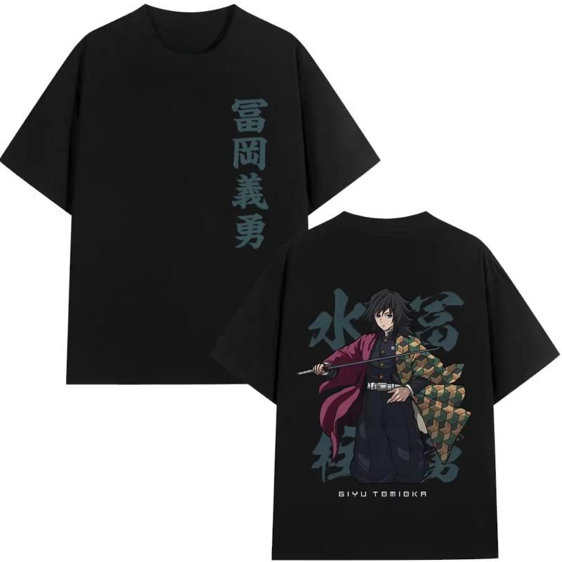 Anime Demon Slayer Water Hashira Tomioka Giyuu Double Sided Print Tshirt Unisex Women Fashion Casual Cotton T Shirts 2026 Summer S
Anime Demon Slayer Water Hashira Tomioka Giyuu Double Sided Print Tshirt Unisex Women Fashion Casual Cotton T Shirts 2026 Summer S