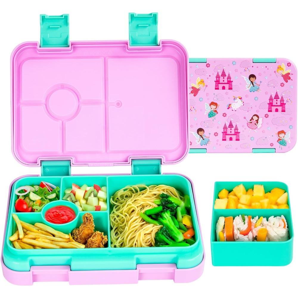 Bento Lunch Box for Kid Leak-proof Large Capacity Lunch Box with 5 Compartment School Snack Food Storage Container Meal Prep Box фіолетовий
Bento Lunch Box for Kid Leak-proof Large Capacity Lunch Box with 5 Compartment School Snack Food Storage Container Meal Prep Box фіолетовий