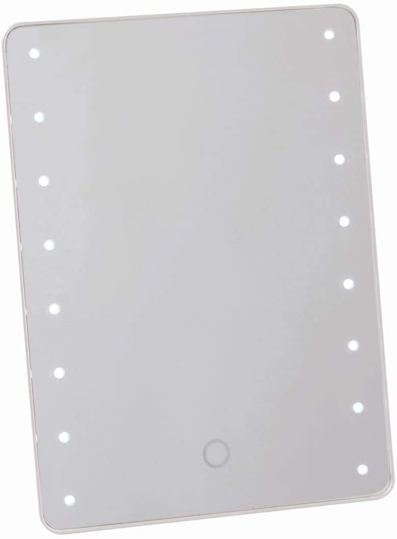 Освітлювальний дзеркальний сенсорний екран Yamamura Brightening Mirror Touch з живленням від батареї та USB, білий, YLD-2500 білий
Освітлювальний дзеркальний сенсорний екран Yamamura Brightening Mirror Touch з живленням від батареї та USB, білий, YLD-2500 білий